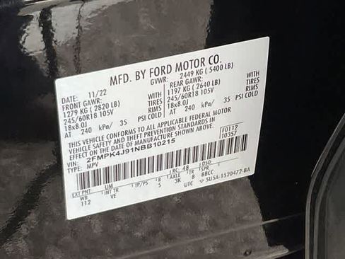 Used 2022 Ford Edge SEL w/ Convenience Package AWD/4WD image 28