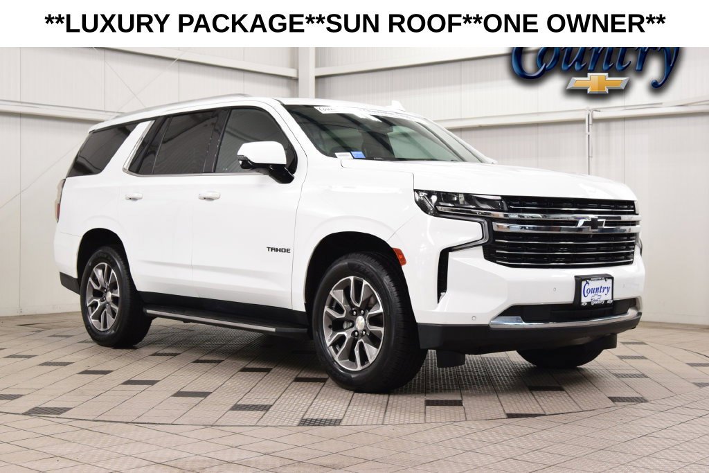 Used 2022 Chevrolet Tahoe LT w/ Luxury Package AWD/4WD image 1