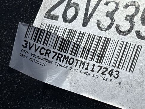 New 2026 Volkswagen Tiguan S FWD image 30