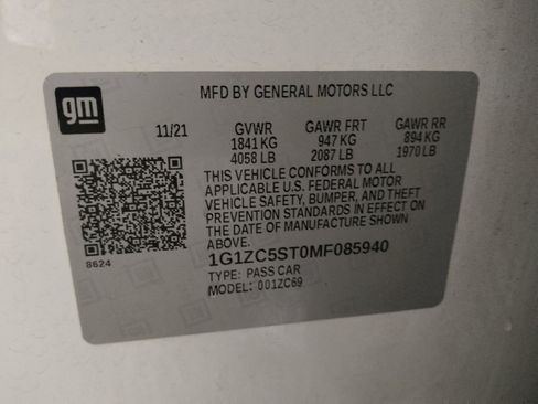 Used 2021 Chevrolet Malibu LS w/ Driver Confidence Package II FWD image 33