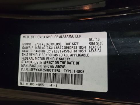 Used 2017 Honda Ridgeline Black Edition image 33