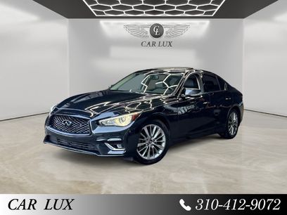 Used 2022 INFINITI Q50 Luxe w/ Cargo Package