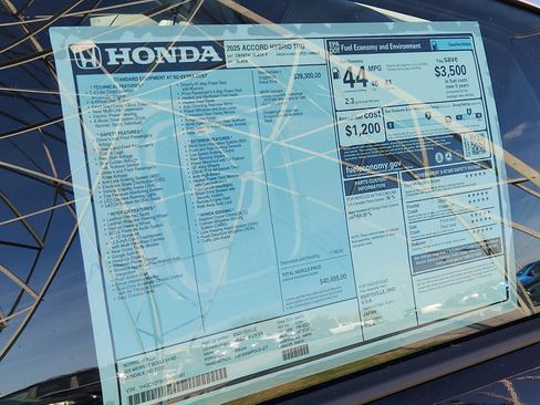 New 2025 Honda Accord Touring image 19