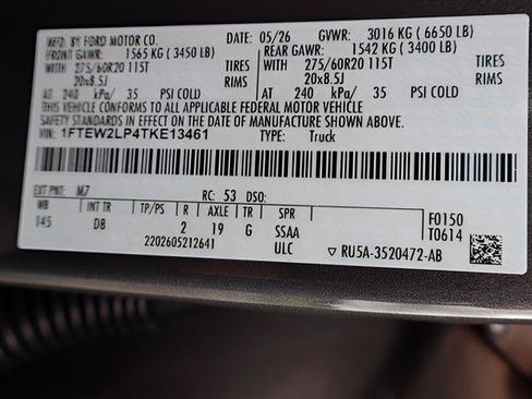 New 2026 Ford F150 STX w/ Equipment Group 200A AWD/4WD image 23