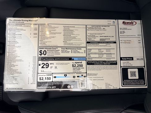 New 2026 BMW X3 xDrive30i w/ Premium Package AWD/4WD image 27