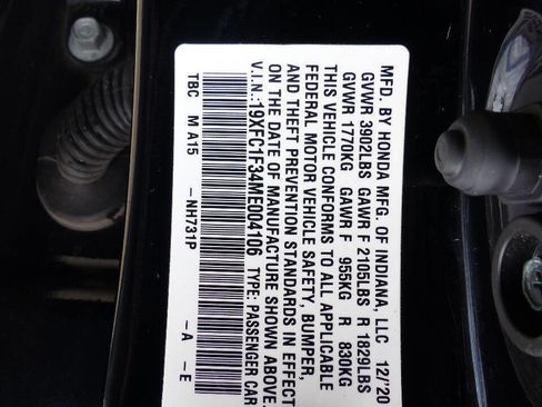 Used 2021 Honda Civic EX image 17
