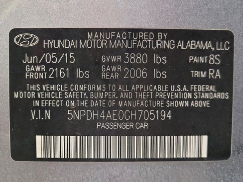 Used 2016 Hyundai Elantra SE w/ Option Group 02 FWD image 33