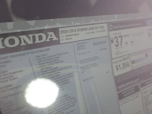 New 2026 Honda CR-V Sport Touring image 28