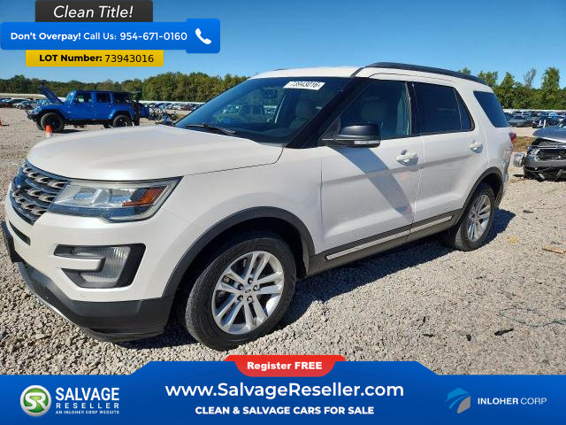 Used 2016 Ford Explorer XLT w/ Equipment Group 202A FWD image 1