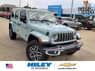 Used 2024 Jeep Wrangler Unlimited Sahara w/ Technology Group AWD/4WD 360° Tour