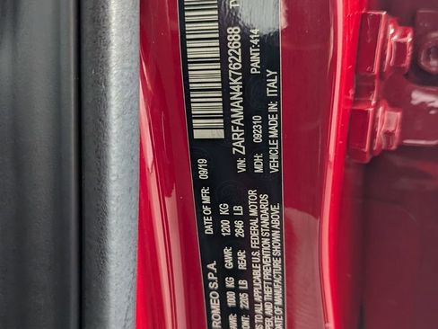 Used 2019 Alfa Romeo Giulia w/ Nero Edizione RWD image 25