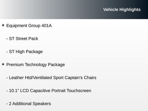 Used 2021 Ford Explorer ST w/ Equipment Group 401A image 8