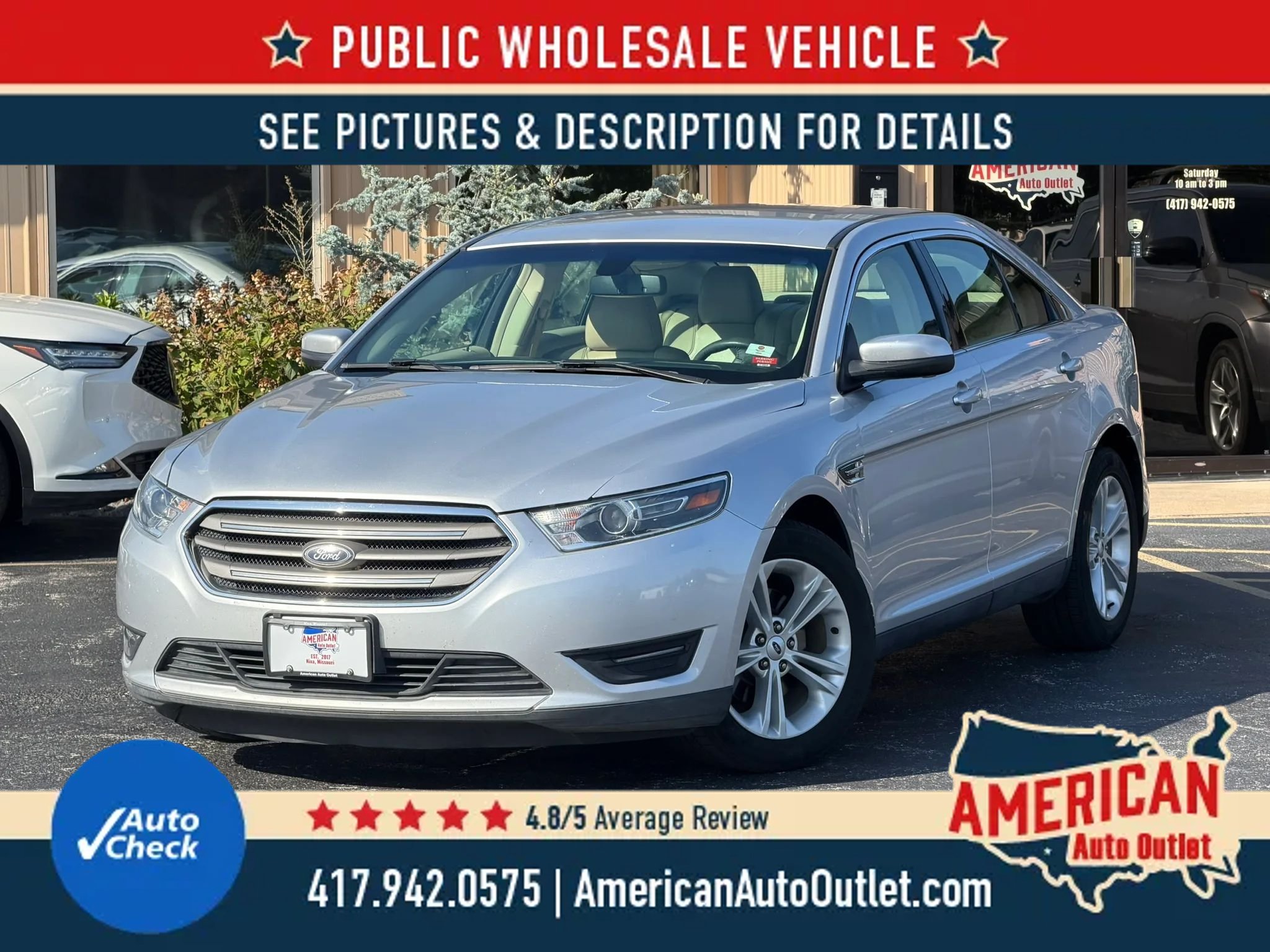 Used 2016 Ford Taurus SEL FWD image 1