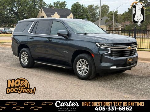 Used 2021 Chevrolet Tahoe LT RWD image 1