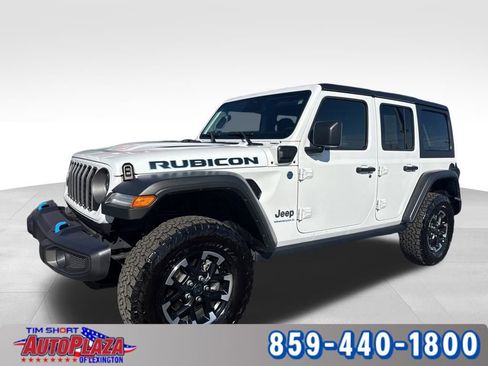 Used 2025 Jeep Wrangler Unlimited Rubicon 4xe w/ Convenience Group AWD/4WD image 1