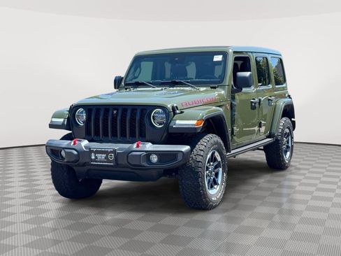 Used 2022 Jeep Wrangler Unlimited Rubicon w/ LED Lighting Group AWD/4WD image 2