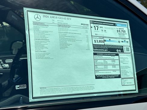 New 2026 Mercedes-Benz GLS 63 AMG 4MATIC image 30