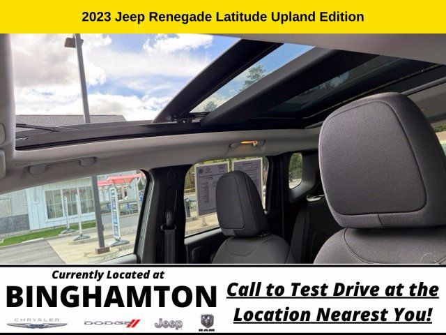 Used 2023 Jeep Renegade Latitude w/ Sun/Sound Group AWD/4WD image 13