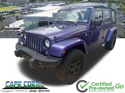 Used 2016 Jeep Wrangler Unlimited Sahara