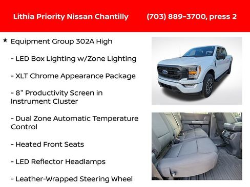 Used 2021 Ford F150 XLT w/ Equipment Group 302A High image 18