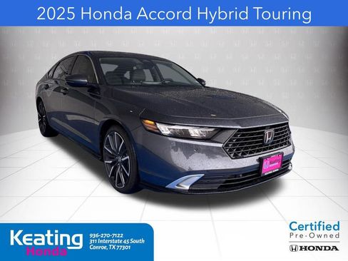 Certified 2025 Honda Accord Touring image 1