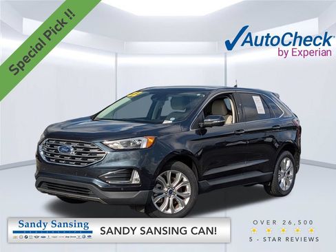Used 2022 Ford Edge Titanium AWD/4WD image 1