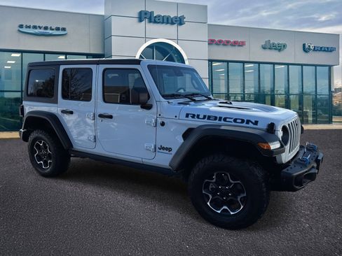 Used 2023 Jeep Wrangler Unlimited Rubicon 4xe w/ Steel Bumper Group image 1