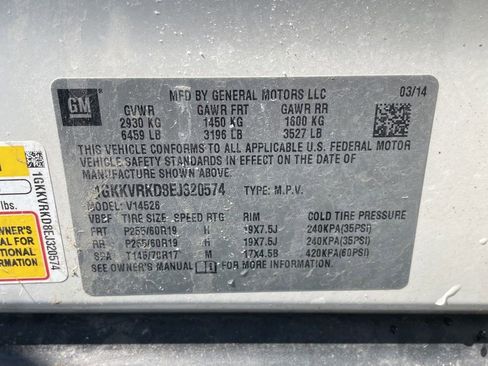 Used 2014 GMC Acadia SLT image 19