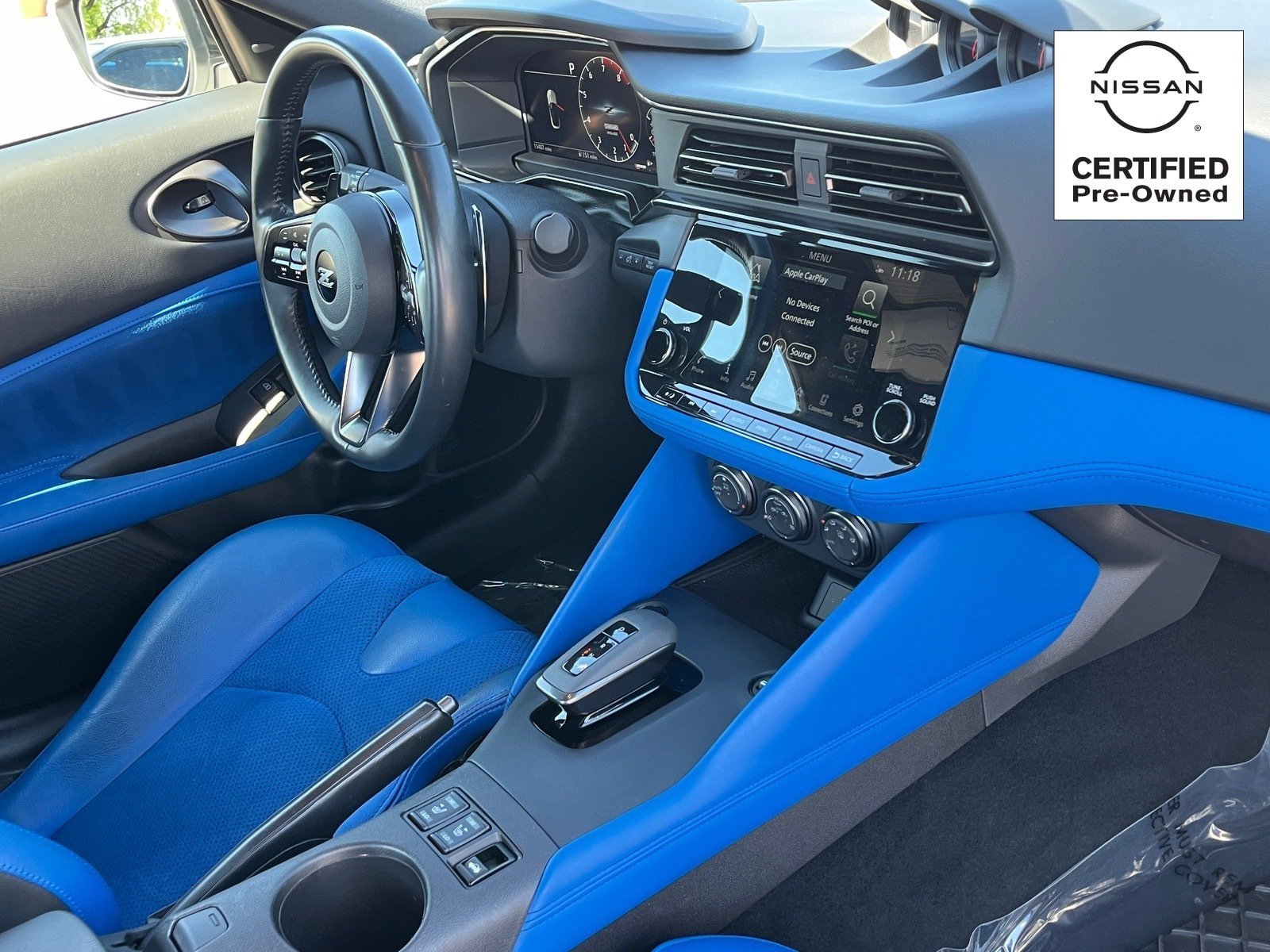 Certified 2024 Nissan Z Performance w/ Floor Mat Package RWD image 9