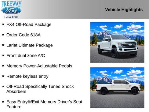 Used 2022 Ford F350 Lariat w/ Lariat Ultimate Package AWD/4WD image 2