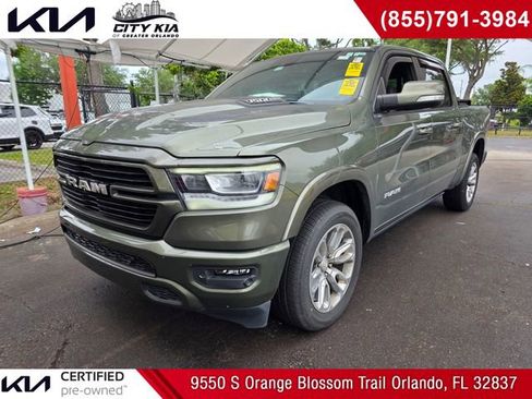 Used 2021 RAM 1500 Laramie w/ Sport Appearance Package AWD/4WD image 1