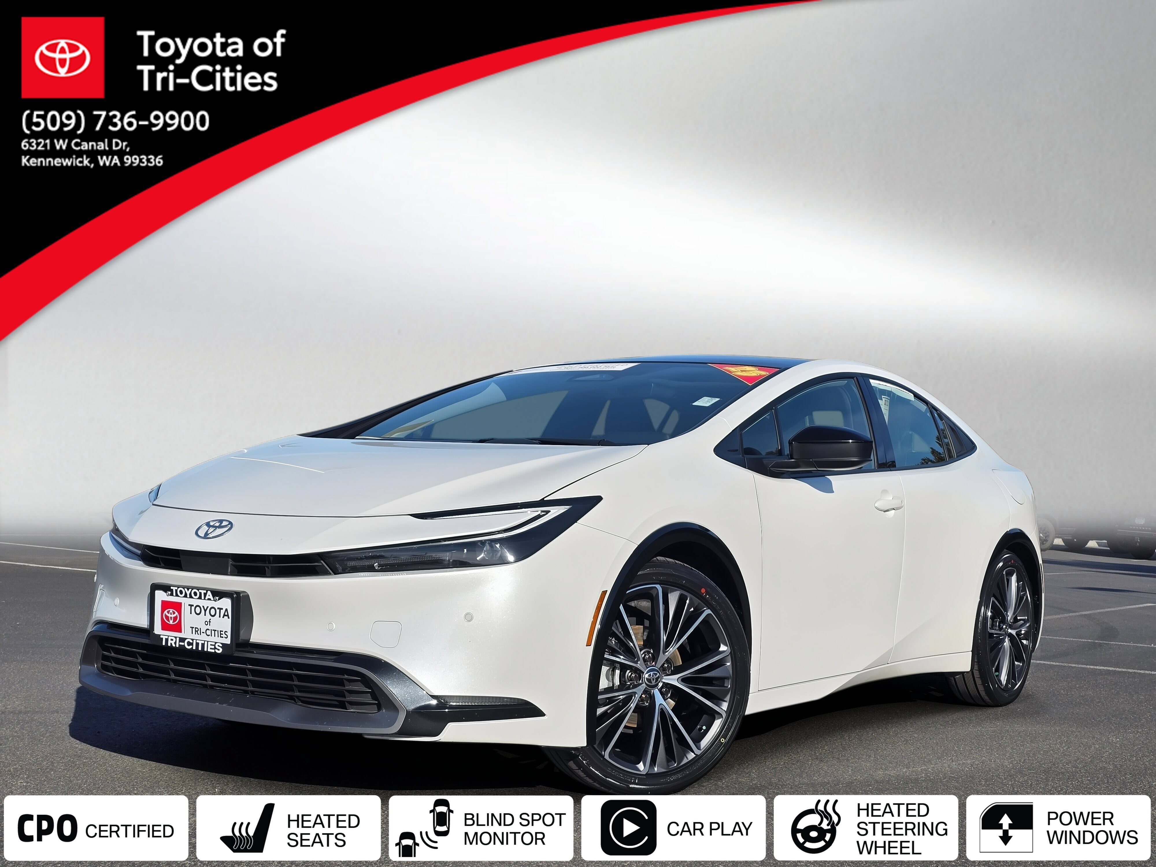 Certified 2025 Toyota Prius XLE FWD image 1