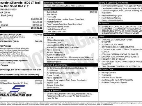 Used 2024 Chevrolet Silverado 1500 LT Trail Boss w/ Convenience Package II image 43