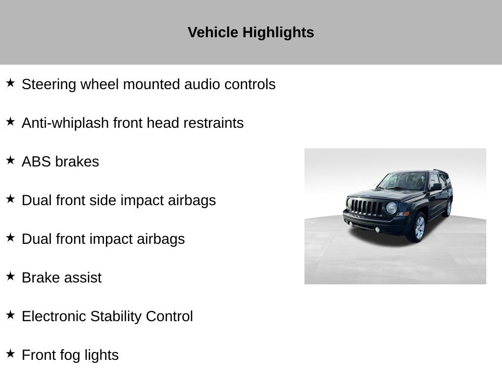 Used 2014 Jeep Patriot Latitude FWD image 27