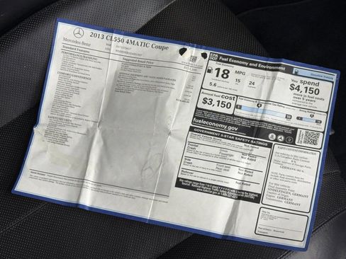 Used 2013 Mercedes-Benz CL 550 4MATIC w/ Sport Pkg image 26