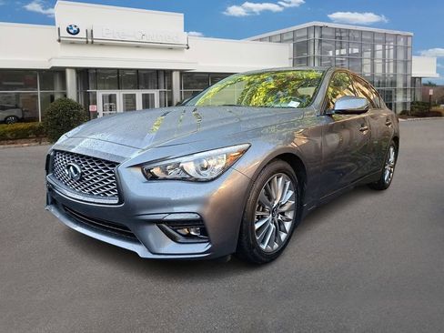 Used 2022 INFINITI Q50 Luxe w/ Cargo Package AWD/4WD image 1