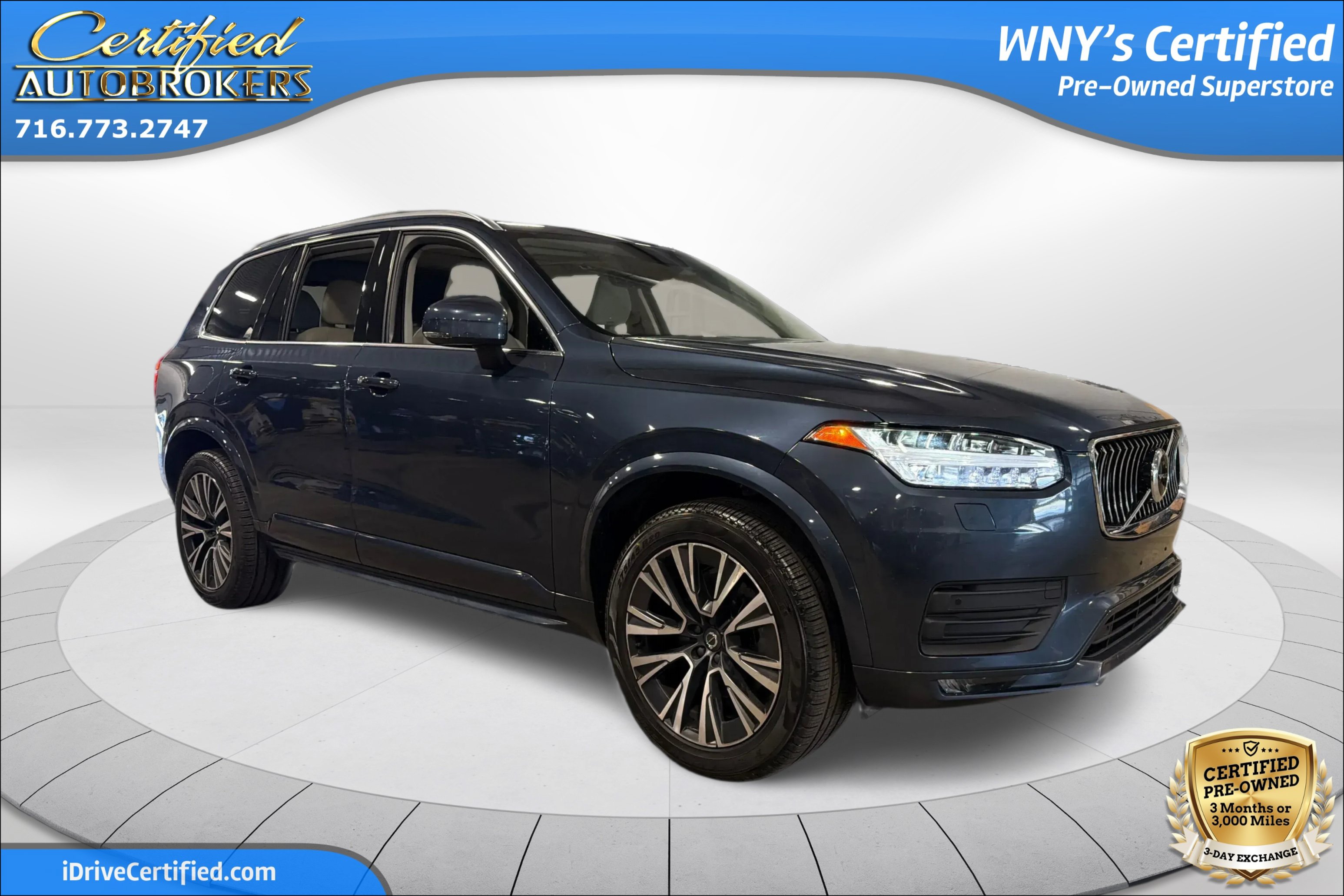 Used 2021 Volvo XC90 T5 Momentum w/ Climate Package AWD/4WD image 3