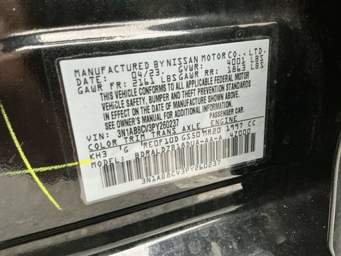 Used 2023 Nissan Sentra SV FWD image 30