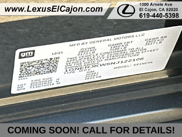 Used 2022 Chevrolet Traverse RS w/ LPO, Cargo Package FWD image 28