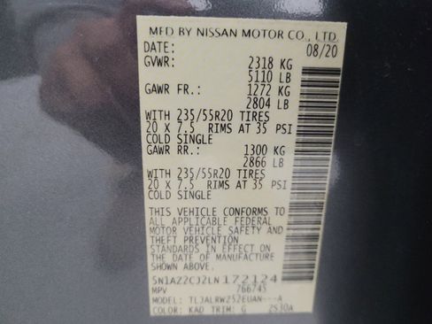 Used 2020 Nissan Murano SL image 33