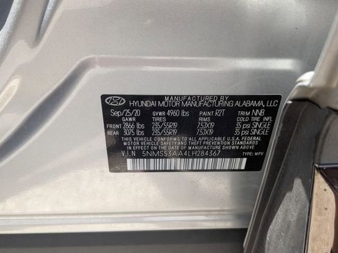 Used 2020 Hyundai Santa Fe Limited FWD image 32