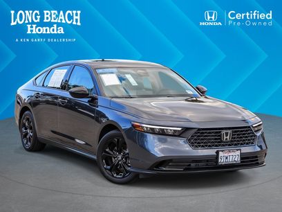 Certified 2025 Honda Accord SE