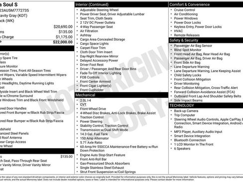 Used 2021 Kia Soul S FWD image 2