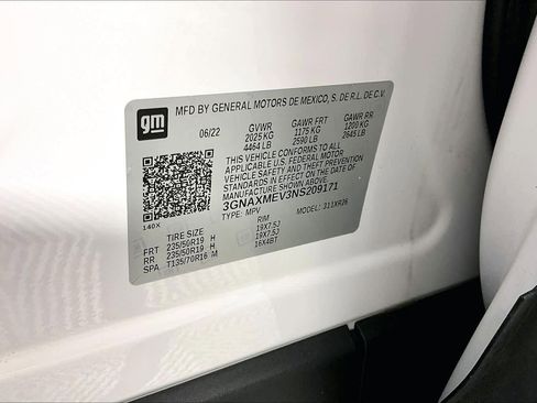 Used 2022 Chevrolet Equinox RS w/ RS Leather Package FWD image 36