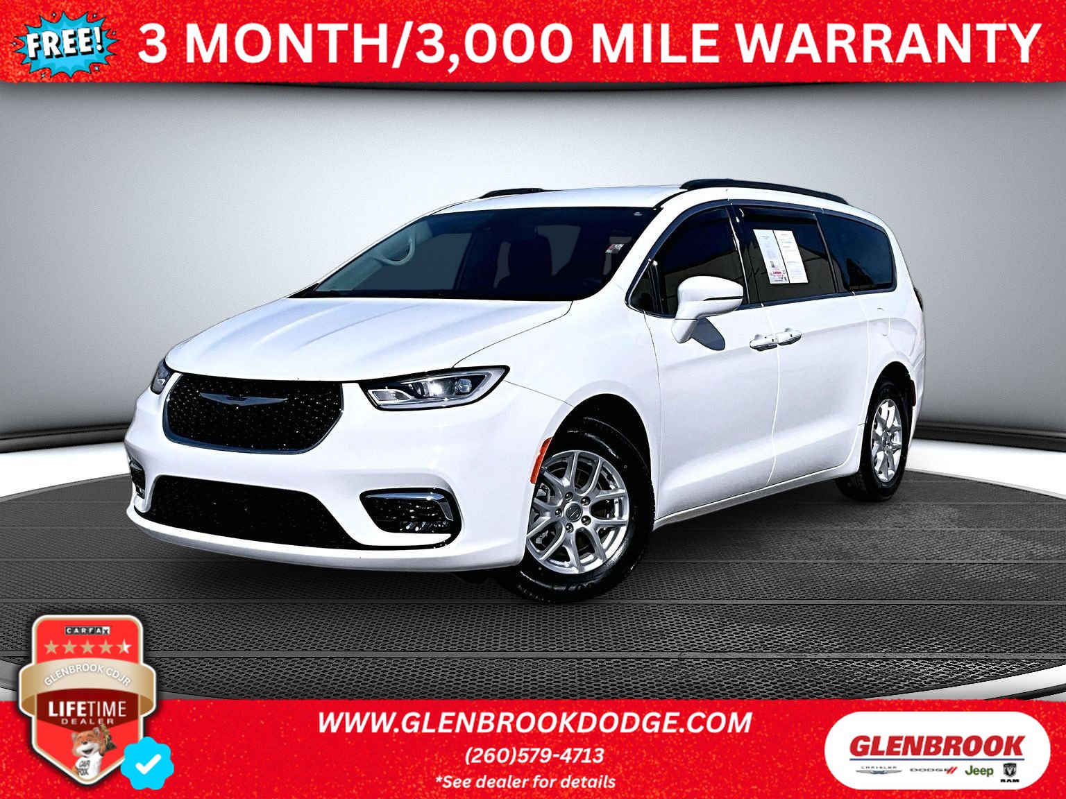 Certified 2022 Chrysler Pacifica Touring-L FWD image 1