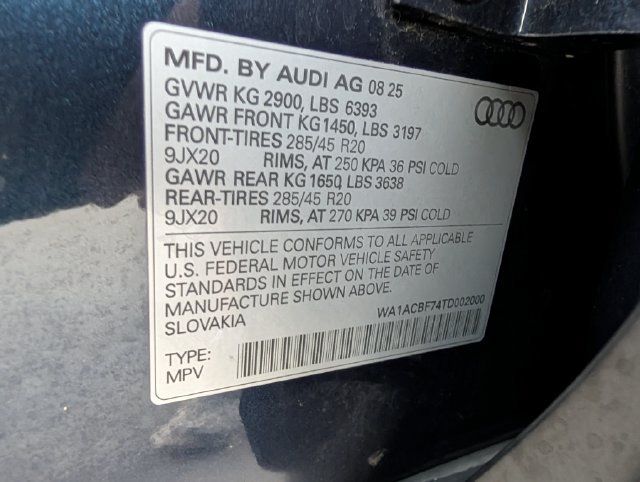 Used 2026 Audi Q7 2.0T Premium AWD/4WD image 39