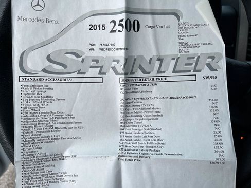 Used 2015 Mercedes-Benz Sprinter 2500 image 29