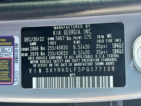 Certified 2023 Kia Sorento SX Prestige AWD/4WD image 38