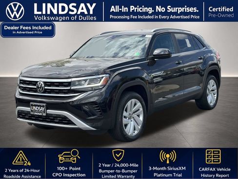 Used 2022 Volkswagen Atlas Cross Sport SE AWD/4WD image 4