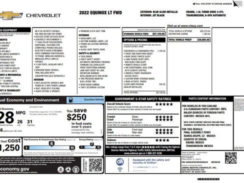 Used 2022 Chevrolet Equinox LT image 4
